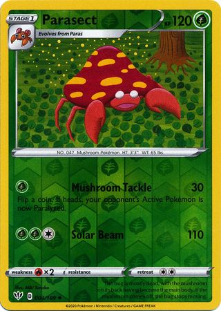 Parasect - 4/189 - Uncommon Reverse Holo
