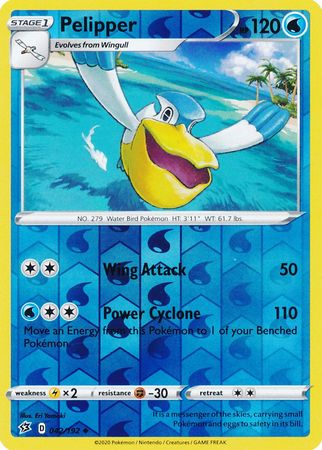 Pelipper - 42/192 - Uncommon Reverse Holo