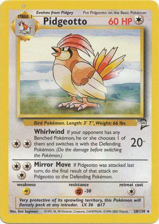 Pidgeotto - 28/130 - Rare