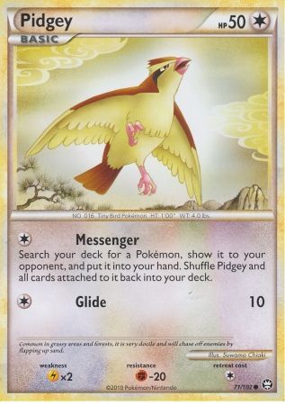Pidgey - 71/102 - Common