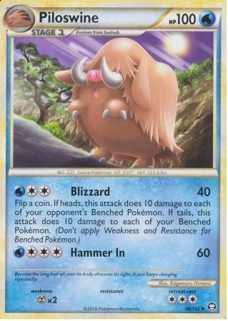 Piloswine - 48/102 - Uncommon