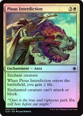Pious Interdiction - 26/279 - Common FOIL
