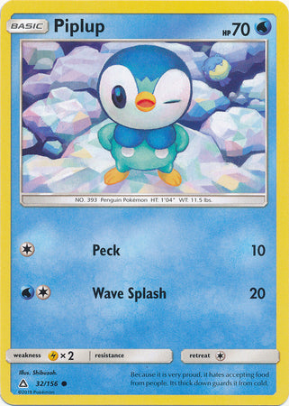 Piplup - 32/156 - Common