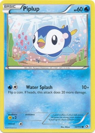 Piplup - 33/113 - Common