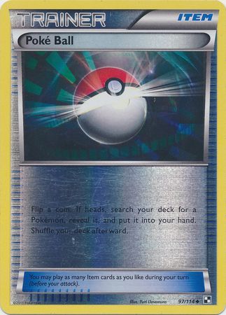 Poke Ball - 97/114 - Uncommon Reverse Holo