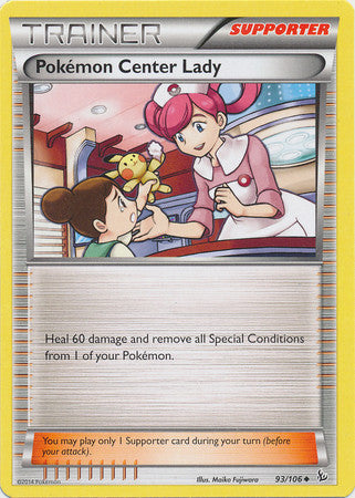 Pokemon Center Lady - 93/106 - Uncommon