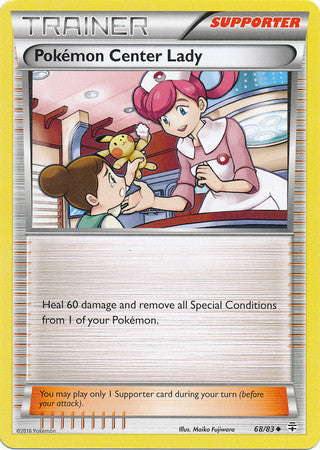 Pokemon Center Lady - 68/83 - Uncommon