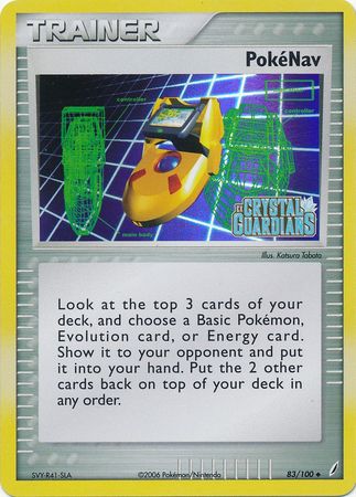 Pokenav - 83/100 - Uncommon  Reverse Holo