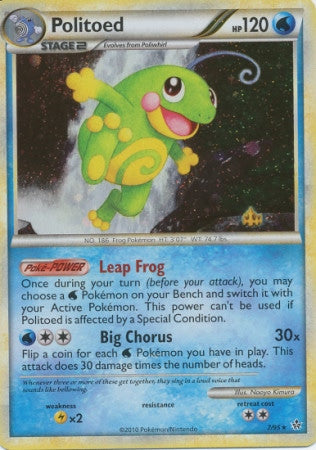 Politoed - 7/95 - Holo Rare