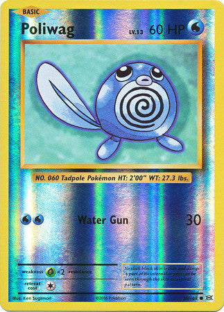 Poliwag - 23/108 - Common Reverse Holo
