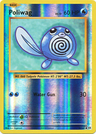 Poliwag - 23/108 - Common Reverse Holo
