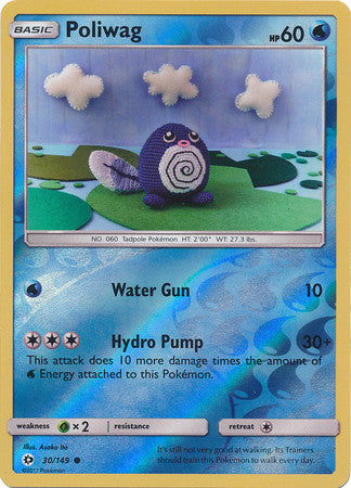 Poliwag - 30/149 - Common Reverse Holo