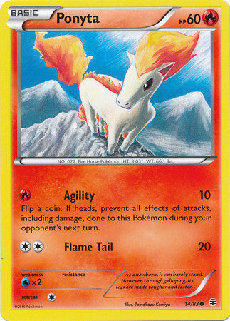 Ponyta - 14/83 - Common