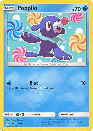 Popplio - 65/214 - Common