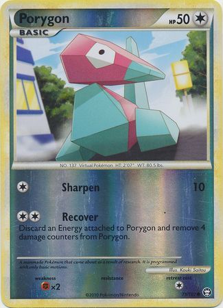 Porygon - 73/102 - Common Reverse Holo