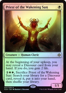 Priest of the Wakening Sun - 27/279 - Rare FOIL