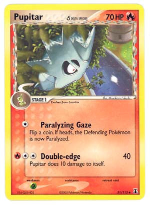 Pupitar (Delta Species) - 51/113 - Uncommon