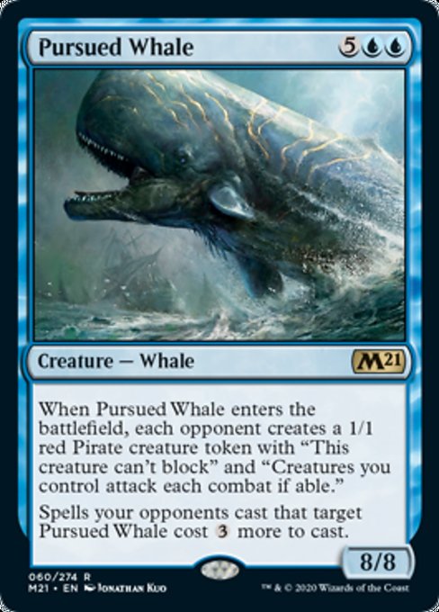 Pursued Whale - 60/274 - Rare Foil