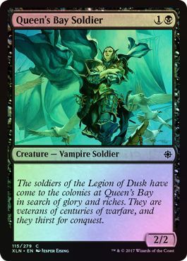 Queen's Bay Soldier - 115/279 - Common FOIL