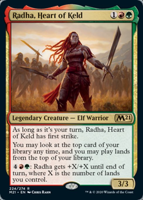 Radha, Heart of Keld - 224/274 - Rare