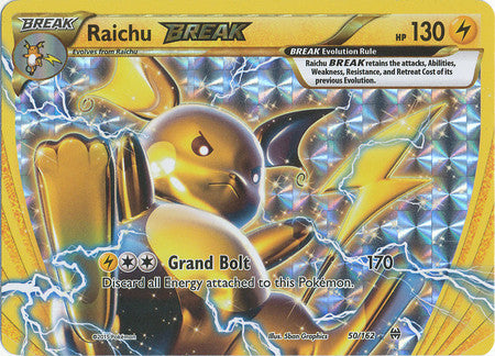 Raichu BREAK - 50/162 - Ultra Rare