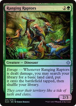 Ranging Raptors - 201/279 - Uncommon FOIL