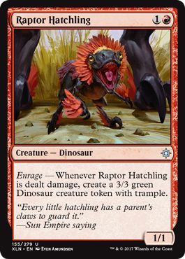 Raptor Hatchling - 155/279 - Uncommon