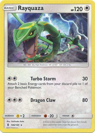 Rayquaza - 106/145 - Rare