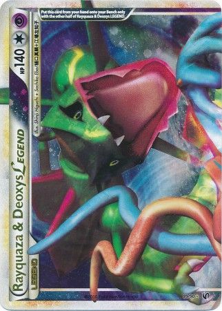 Rayquaza & Deozys Legend (Top) - 89/90 - Ultra Rare