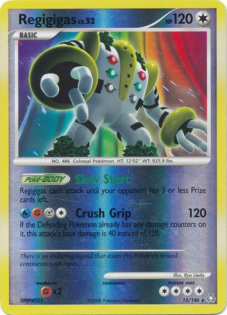 Regigigas - 15/146 - Holo Rare Reverse Holo