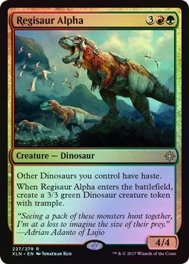 Regisaur Alpha - 227/279 - Rare FOIL