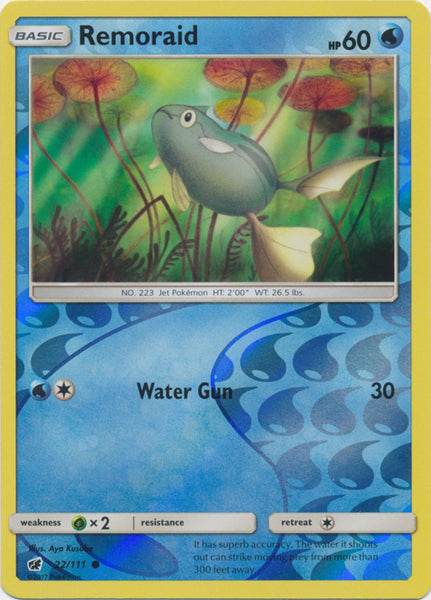 Remoraid - 22/111 - Common Reverse Holo