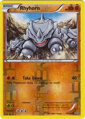 Rhyhorn - 74/160 - Common Reverse Holo