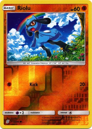 Riolu - 115/236 - Common Reverse Holo