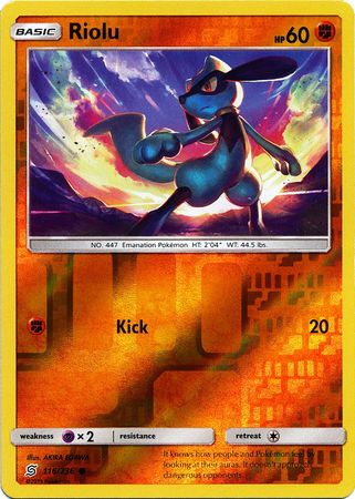 Riolu - 116/236 - Common Reverse Holo