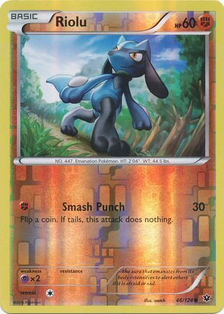 046/124 - Riolu - Common Reverse Holo