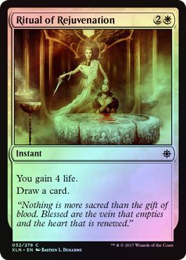 Ritual of Rejuvenation - 32/279 - Common FOIL
