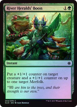 River Herald's Boon - 204/279 - Common FOIL
