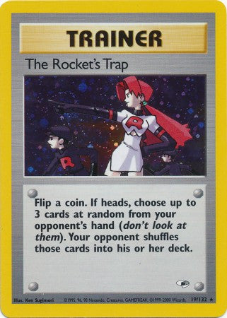 The Rocket's Trap - 19/132 - Holo Rare