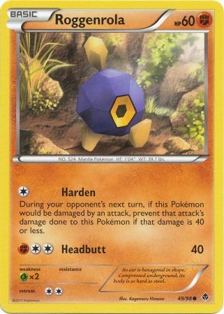 Roggenrola - 49/98 - Common