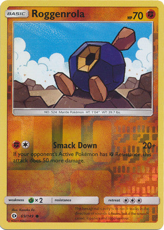 Roggenrola - 69/149 - Common Reverse Holo