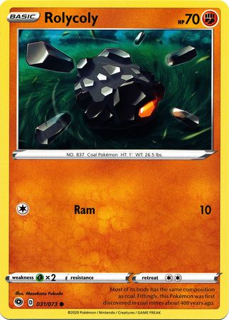 Rolycoly - 31/73 - Common