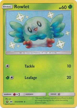 Rowlet - SV2/SV94 Shiny Rare