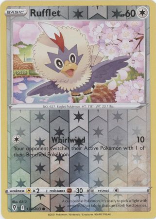 Rufflet - 136/203 - Common Reverse Holo