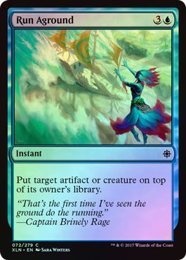 Run Aground - 72/279 - Common FOIL