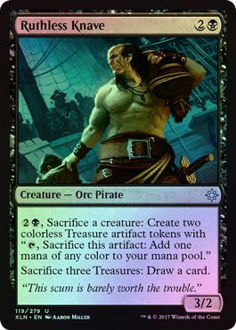 Ruthless Knave - 119/279 - Uncommon FOIL