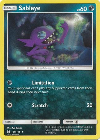 Sableye - 80/145 - Uncommon