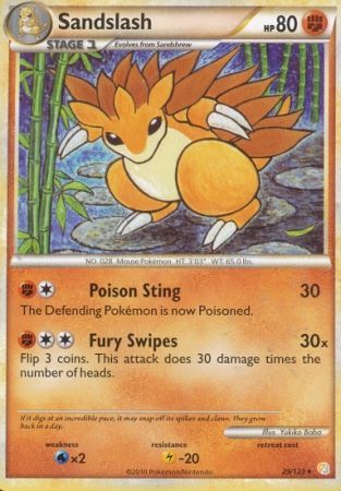 Sandslash - 29/123 - Rare