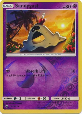 Sandygast - 61/147 - Common Reverse Holo