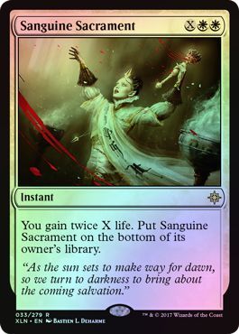 Sanguine Sacrament - 33/279 - Rare FOIL